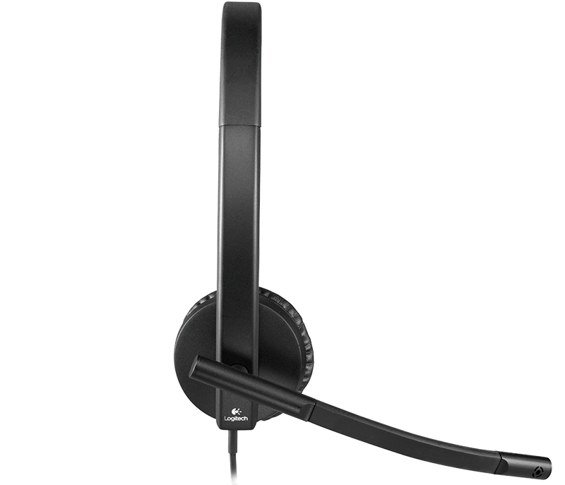 Logitech H570E Headset / USB / Black