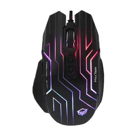 Meetion GM22 Mouse Gaming - RGB / 4800Dpi / Black