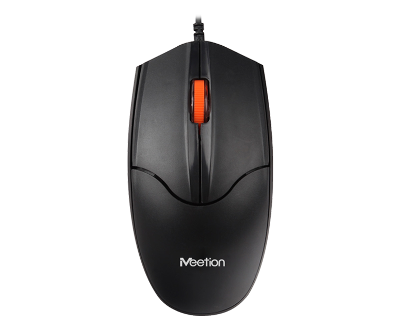 Meetion A1 USB Mouse - Black