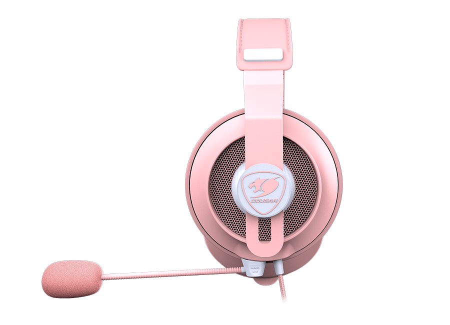 Cougar Phontum S Gaming Headset / RGB / 3.5mm / Pink
