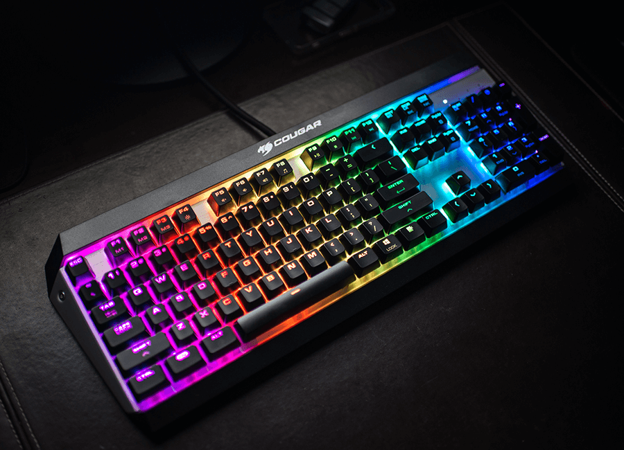 Cougar Attack X3 RGB Speedy Mechanical Gaming Keyboard / Black
