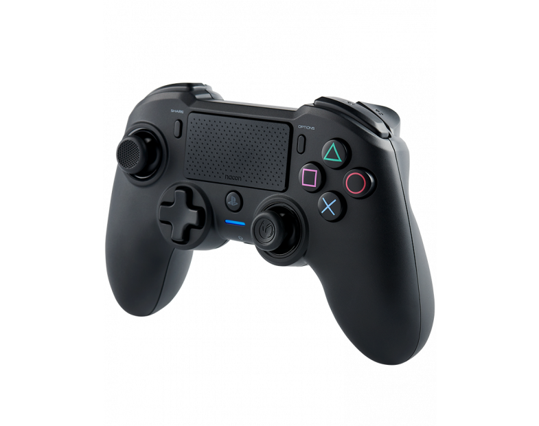 Nacon Asymmetric Bluetooth Control for PS4 - PlayStation's Official Licensed Product - compatible with PC / Black