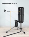 Maono AU-PM360TR - Recording Microphone kit with XLR-to-3.5mm / Black