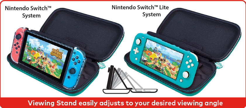 Nintendo Switch Animal Crossing  Game Traveler Deluxe Case - Green
