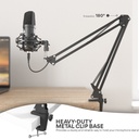 Maono AU-A04 Professional Podcasting and Microphone Kit  / USB / Black