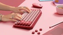 Logitech 920-010707 HEARTBREAKER POP Keys Keyboard / USB / English / Red - Pink