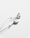 Generic Earphones With 3.5mm Connector / White 