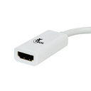 XTech XTC-358 - DisplayPort Male to HDMI Female Adapter / M-F / BLANCO