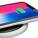 KLIP KMA-850 - Halo Wireless Charging Pad, Compatible with Samsung S8 / S9, Iphone X / 8/8 plus - Black