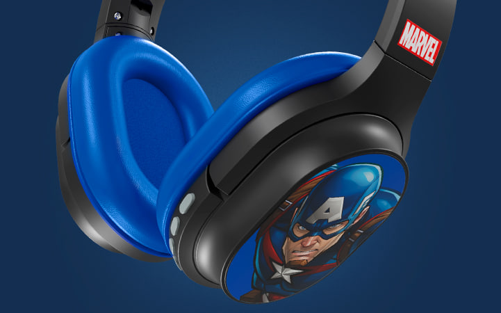 Xtech Marvel Wireless Headphones Captain America - Avenger Edition 