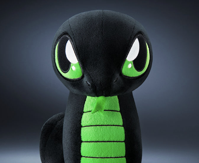 Razer Sneky Sneki Plushie - Black