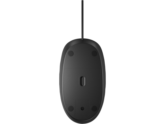 HP 125 Wired Mouse - Black