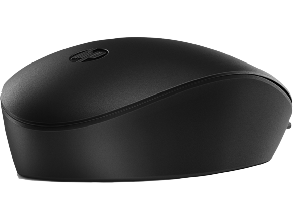 HP 125 Wired Mouse - Black