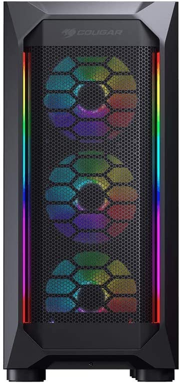 Cougar MX410 Mesh-G Gaming Case / RGB / Black