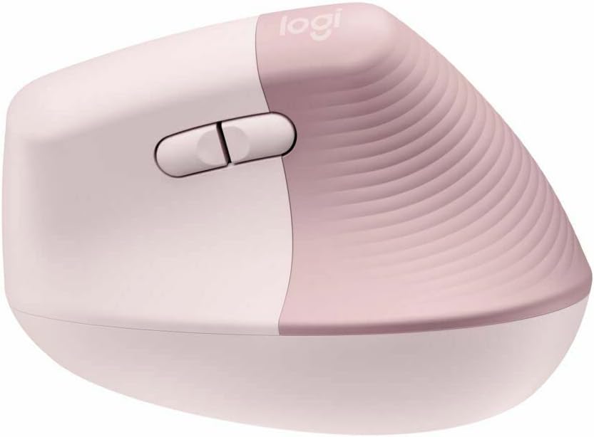 Logitech Lift Vertical Wireless Mouse/ Ergonómico / 2.4GHz / Pink