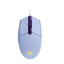Logitech G203 - LightSync Wireless Gaming Mouse / USB / RGB / Lilac