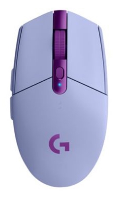 Logitech G305 LightSpeed Wireless Gaming Mouse - Hero Sensor  / USB / Lilac