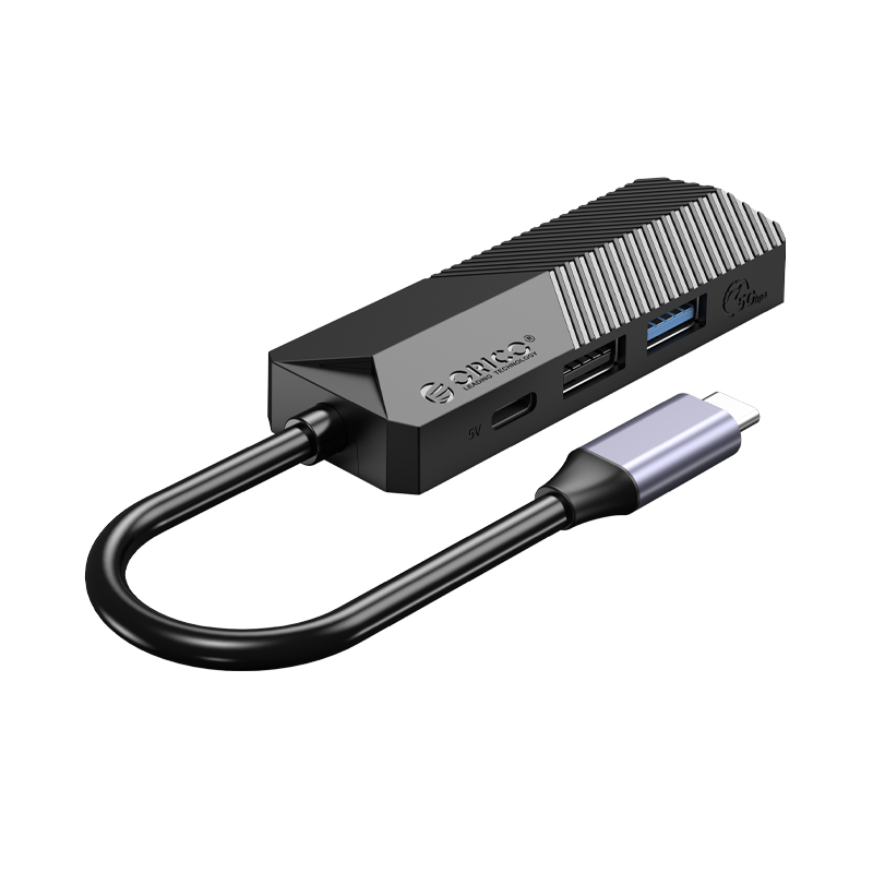 ORICO MDK-4P 4-in-1 USB-C Docking Station  - USB-C, 2*USB3.0, HDMI / Black