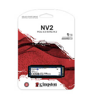 Kingston SNV2S/1000G - NVMe M.2 / 1TB / 3500MB/s Read / 2100MB/s Write / PCIe Gen4x4  