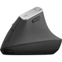 Logitech MX Vertical Mouse Ergonómica Inalámbrico / 2.4GHz / Negro