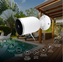 Nexxt NHC-O610 - Outdoor Wired IP Camera / 2K / White 