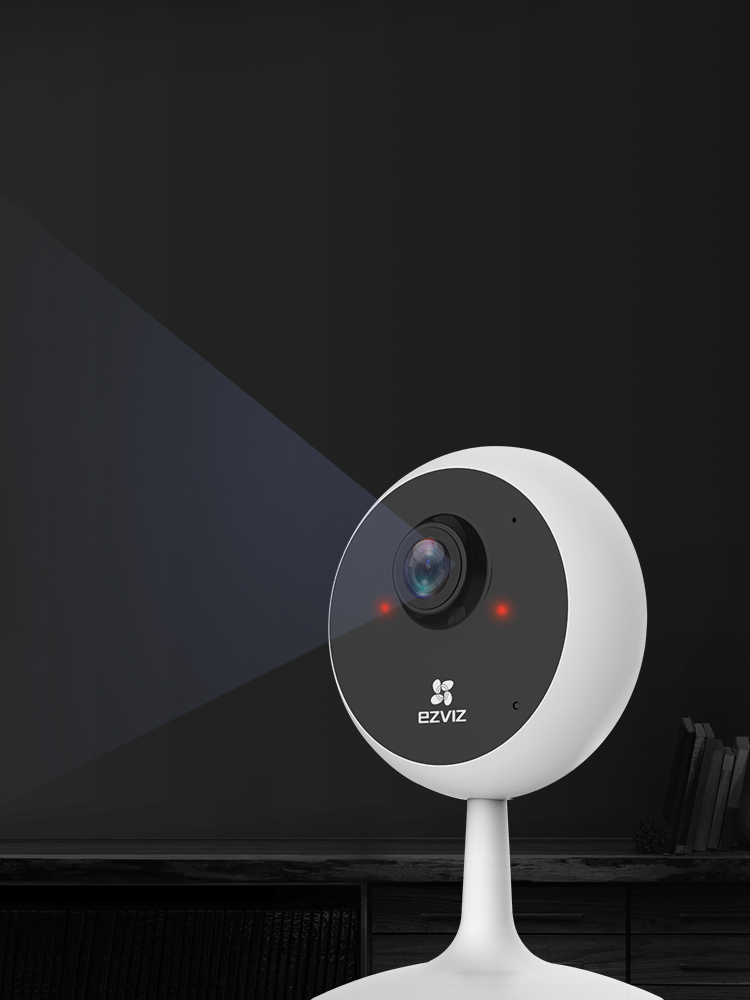 Ezviz C1C-B IR Smart Home Wifi Camera -  1080p, built-in Mic, microSD up to 256GB