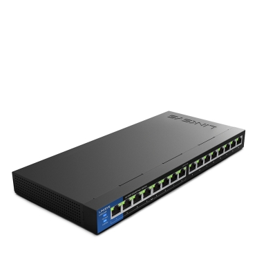 Linksys LGS116P Switch - 16 Ports / Gigabit / PoE