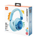 JBL JR470NC BT Headset - Save Sound for Kids,. up to 50 Hours, Active Noise Cancelling / Blue 