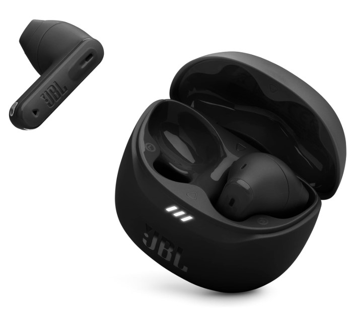 JBL Tune Flex 2 - Auriculares inalámbricos con cancelación de ruido / Bluetooth / Negro