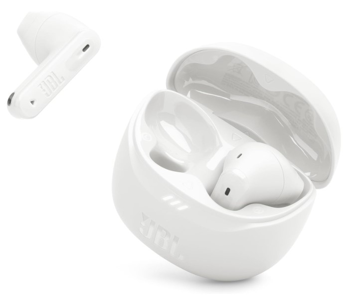 JBL Tune Flex 2 - Auriculares inalámbricos con cancelación de ruido / Blanco