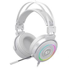 Redragon Lamia 2 - H320W-RGB Audífonos Gaming con micrófono / USB / RGB / Blanco