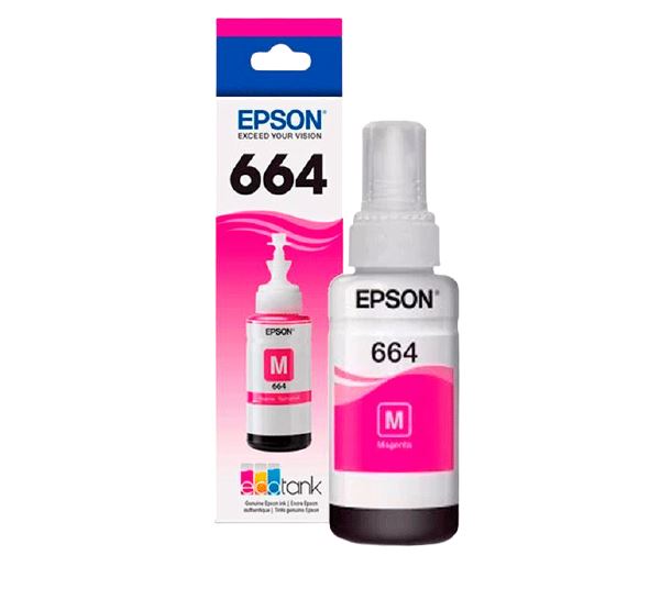 Epson T664 Botella de Tinta - Magenta