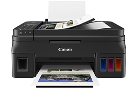 Canon Pixma G4110 Impresora Multifuncional - Impresora  / Escáner / Fax / Copiador  / WiFi / Negra