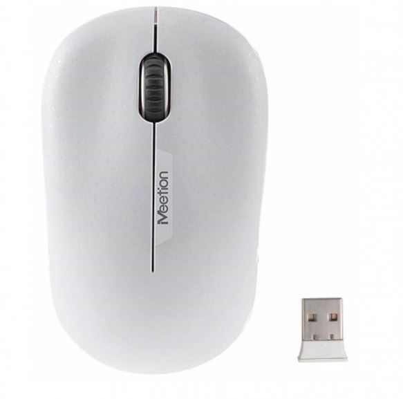 Meetion R545 Wireless Mouse - 2.4GHz / 10m / White
