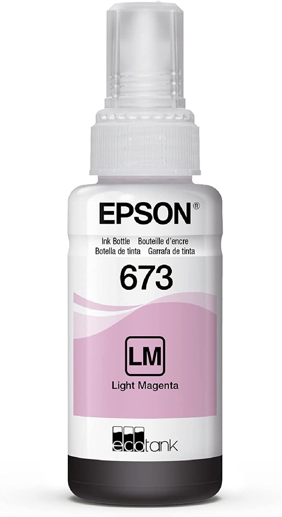 Epson T673 Ink Bottle  Light Magenta