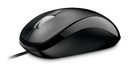 Microsoft 500 Compact  Mouse - USB / Black