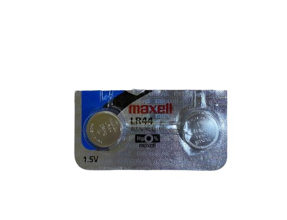 Maxell LR44 Battery x2 - 1.5v