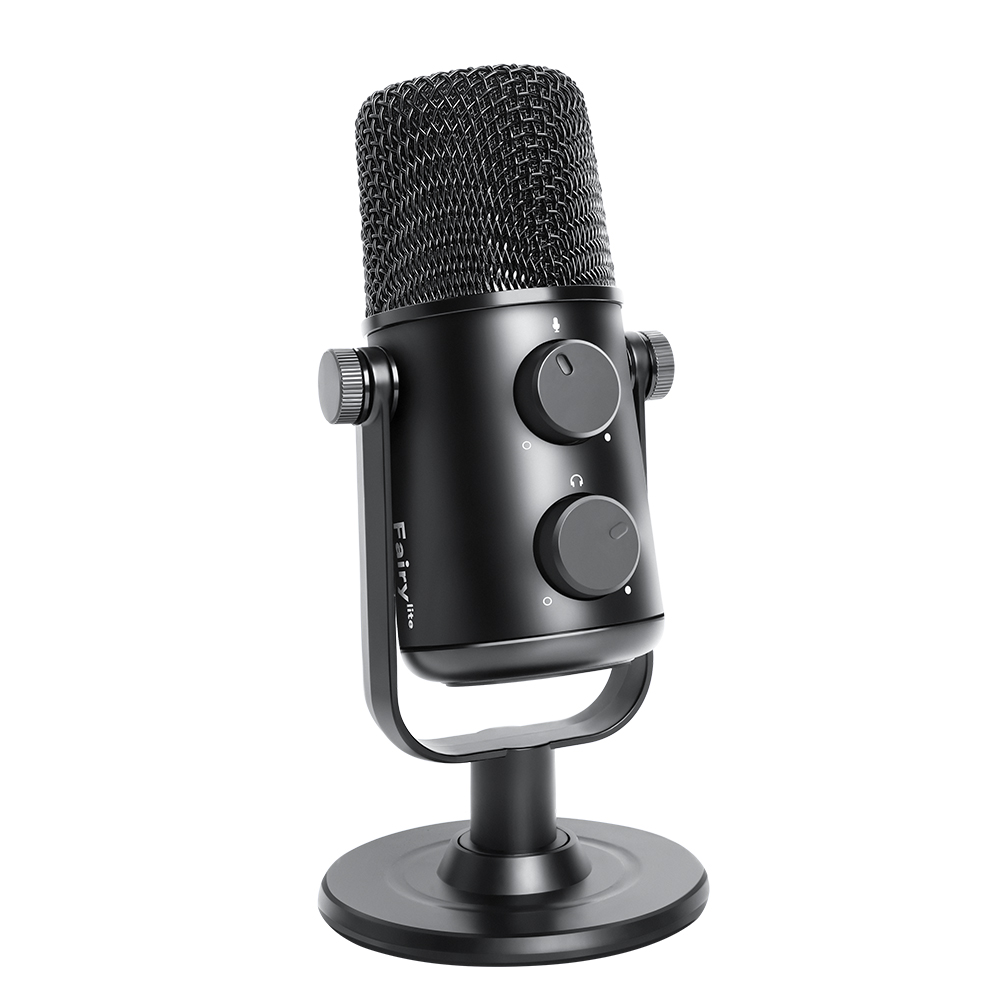 Maono FairyLite AU-902 Podcast Microphone / USB / Black 