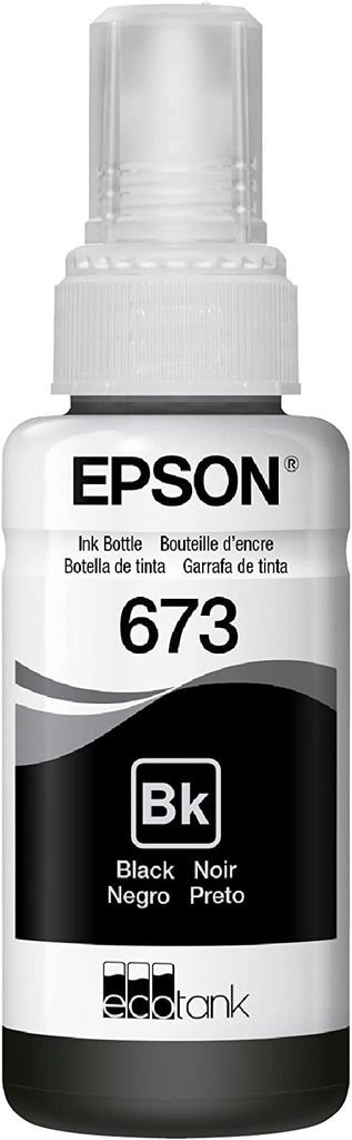 Epson T673 Botella de Tinta - Negro