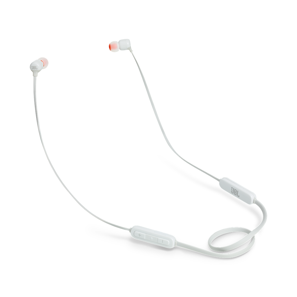 JBL Tune 110 Bluetooth Headphones + Mic / White