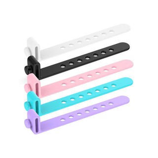 ORICO SG-RH5 Organizadores de Cables de Silicone - Paquete de 5 / Colores Variados