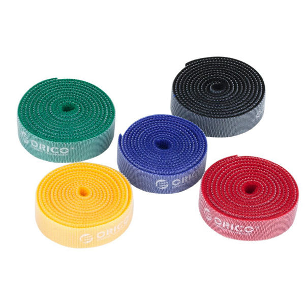 ORICO CBT-1S Ajustador de Cables Velcro - 1.0m  longitud / Colores Variados