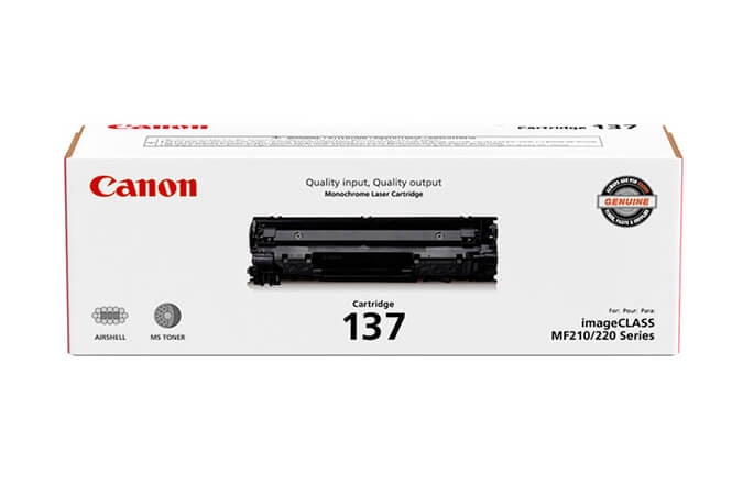 Canon 137 Toner Cartridge - Negro