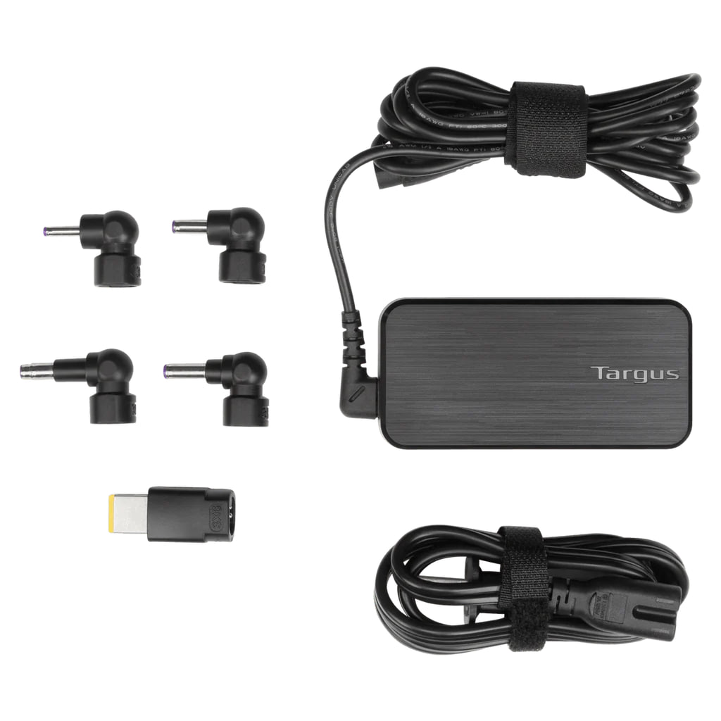 Targus APA92US - Ultra Slim Universal Charger / 65W / 6 Points / Black 