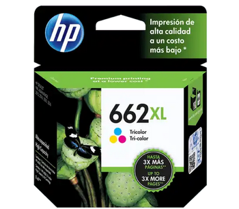 [HPE-PRT-INK/TON-CZ106AL-TR-320] HP 662XL Tricolor Ink Cartridge