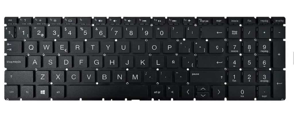 Generic Replacement Keyboard for HP XN1-US A05 / BK / ESP