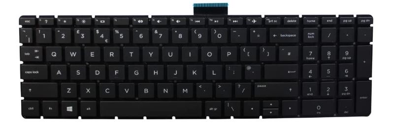 Generic Replacement Keyboard for HP  NSK-XDCSC / BK / SPA  