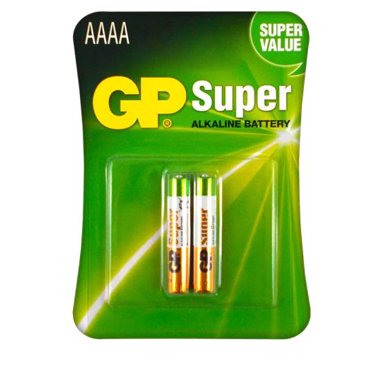 GP AA Super Alkaline Battery  2 PAK  