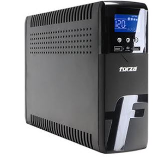Forza XG-1201LCD UPS Smart - 1200VA, 720W / 10 NEMA Outlets / Black