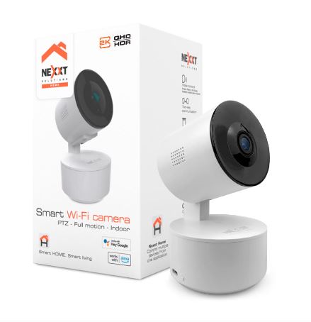 Nexxt NHC-P710 - Indoor Motorized Ip Camera / 2K / White